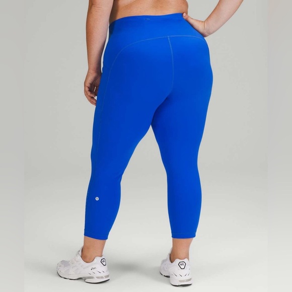 NWOT Lululemon Swift Speed High-Rise Crop 23" Blazer Blue Tone Size 4 - Picture 1 of 14